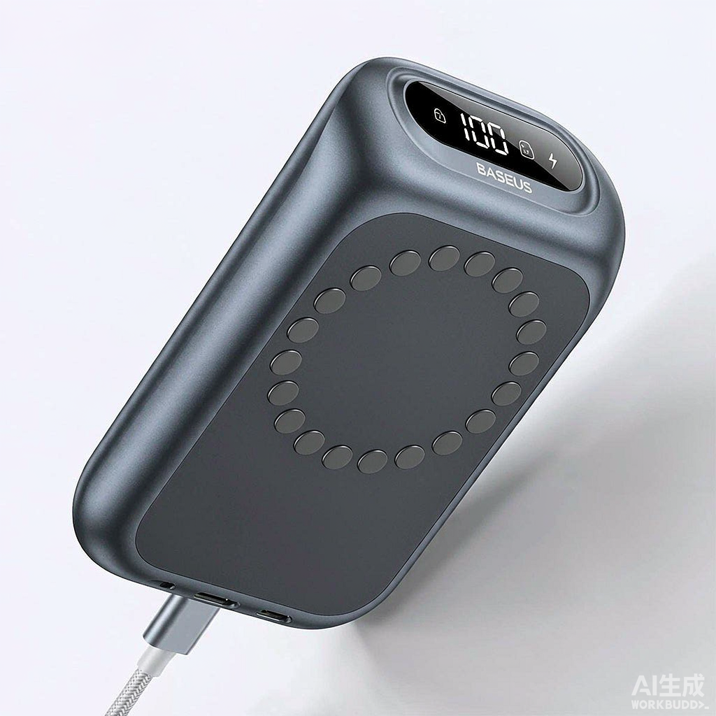 倍思 磁吸无线充电宝 10000mAh