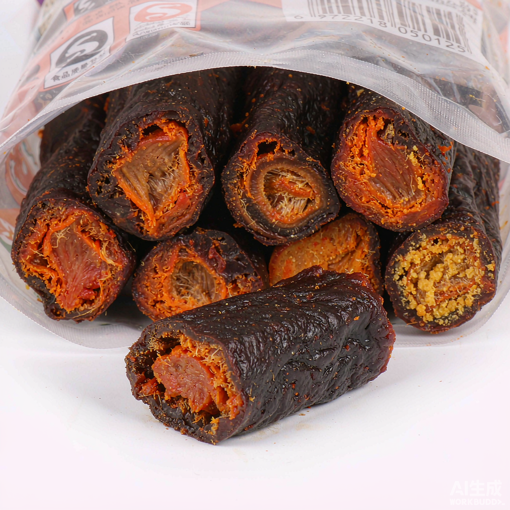 良品铺子 肉脯肉松卷 混合装 500g
