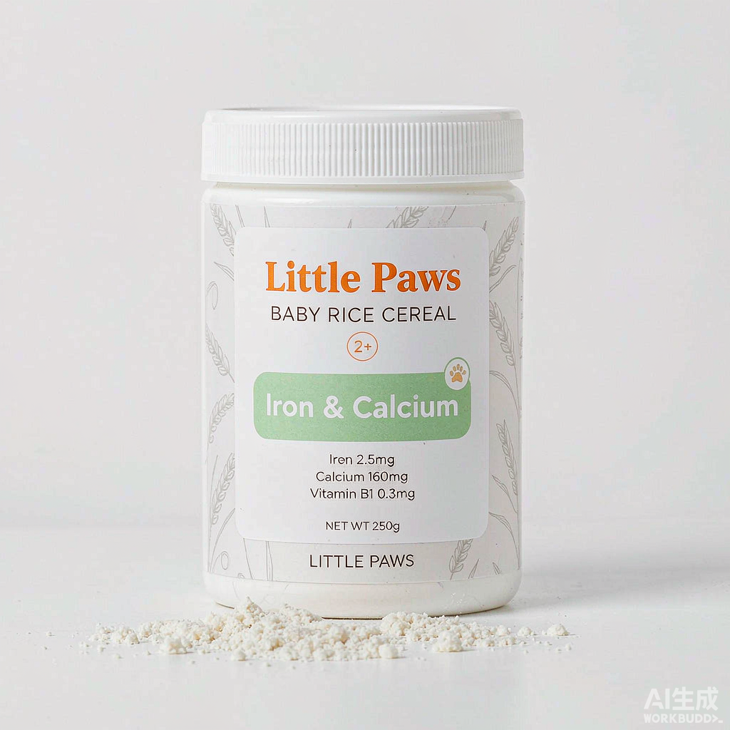 嘉宝 米粉 婴儿辅食 钙铁锌 250g